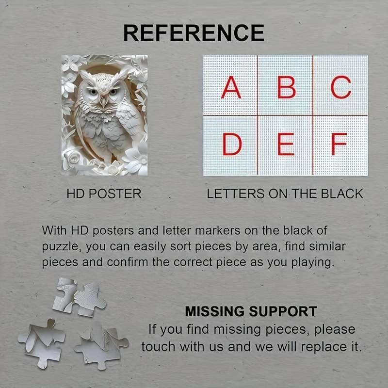 1000 Piece Paper Jigsaw
