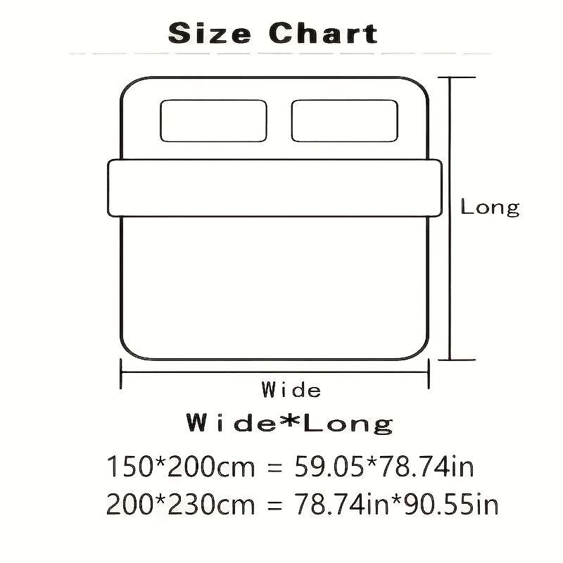 1ps Blanket Color Summer Cool size 200cmx230cm