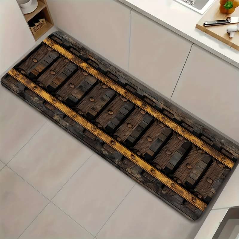 1Pc 17.7x59inch 45x150cm Floor Mat