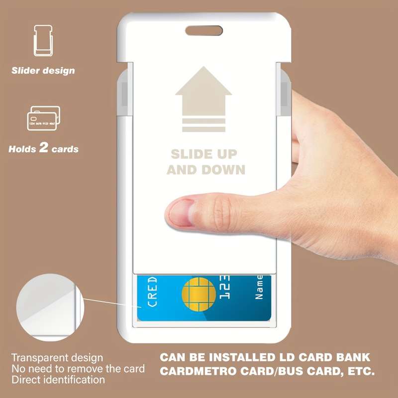 1pc One Pack Coffee Print Series Doctor Nurse Card Holder Bus Card Holder Campus Student ID Card Ho