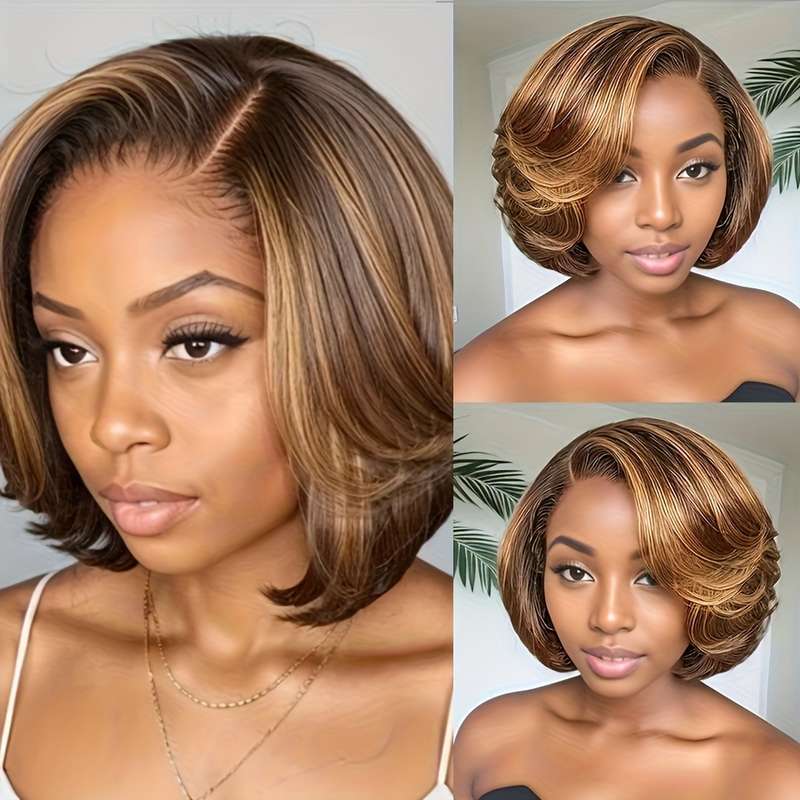 1Pc Mixed Color 25.4cm Fashion Design Wig