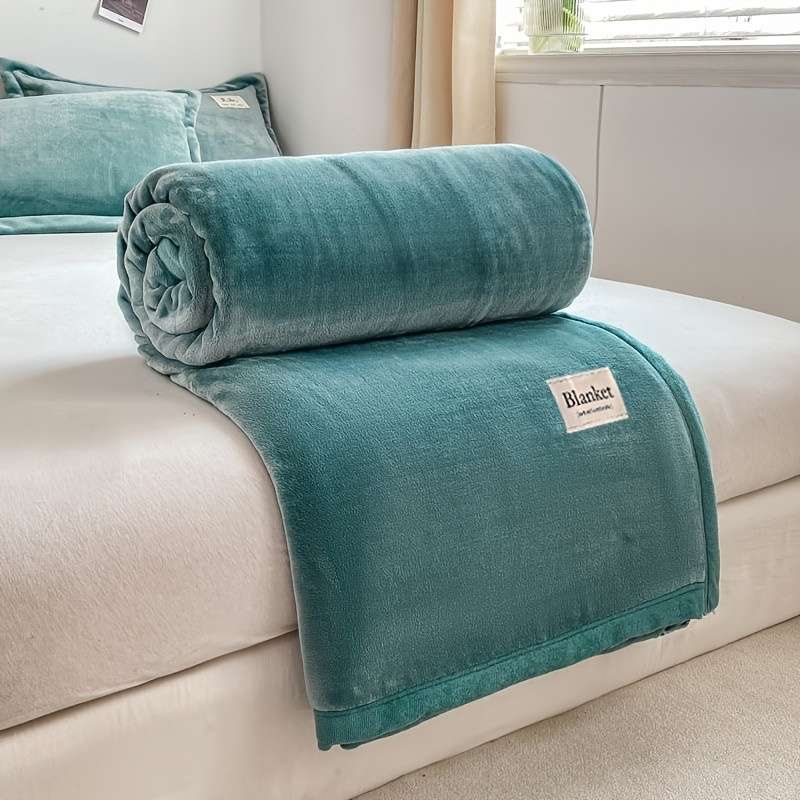 1ps Blanket Color Light Grey size 150x200cm