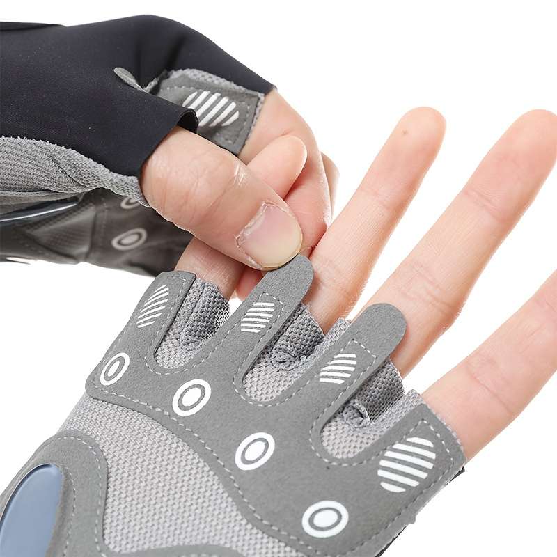 1 Pair Pink Size L Outdoor Sports Gloves