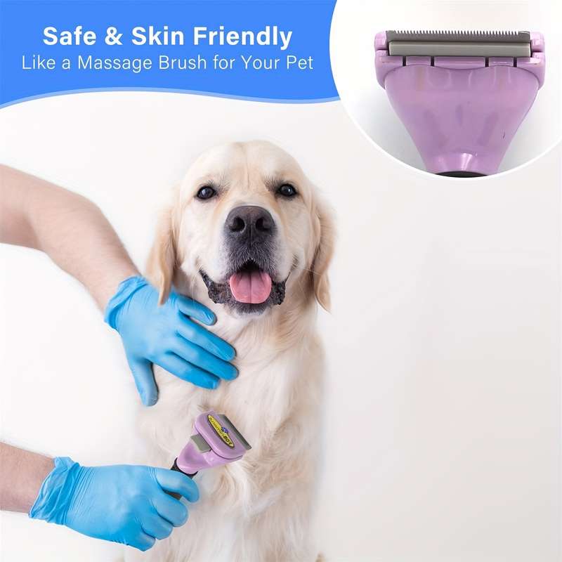 1pc Purple Pet Comb