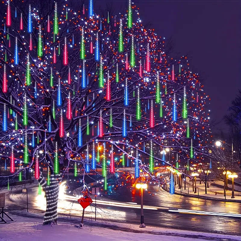 Christmas Meteor Shower Lights