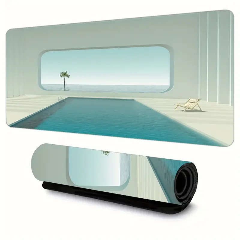 1pc 30x80cm Esports Office Gaming Mouse Pad Non-Slip Wear-Resistant