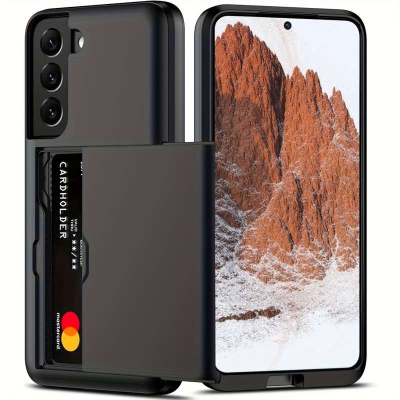 1pc Black For Samsung Galaxy S22 5G Phone Cases