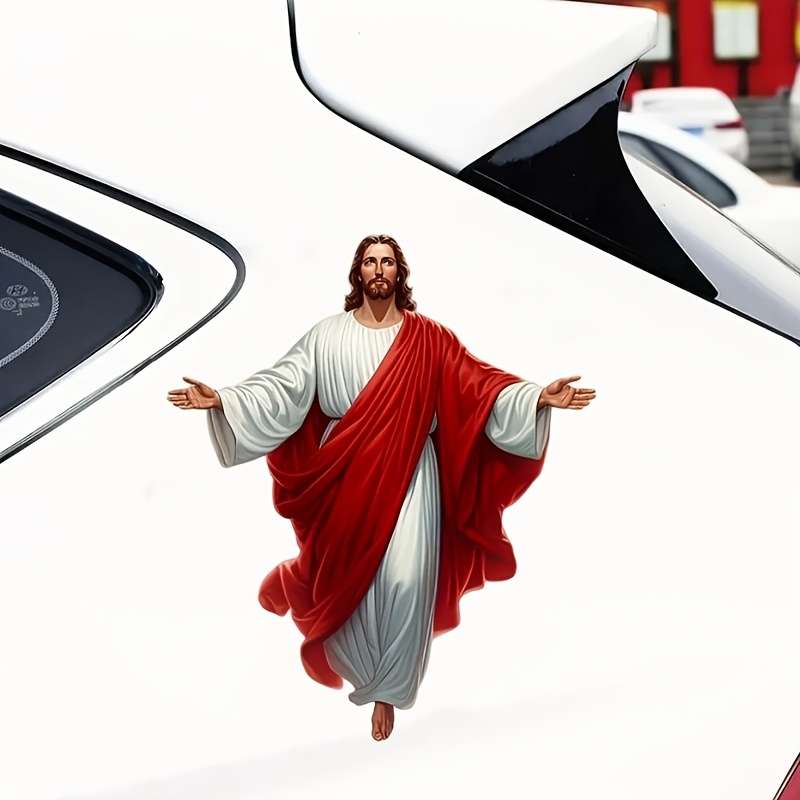 1pc Jesus Christian Themed Stickers