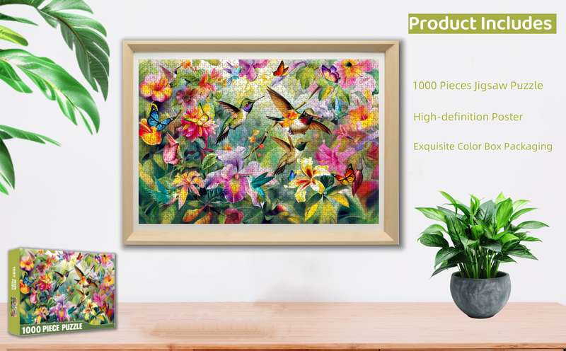 1000 Piece Paper Jigsaw Puzzle For Adults