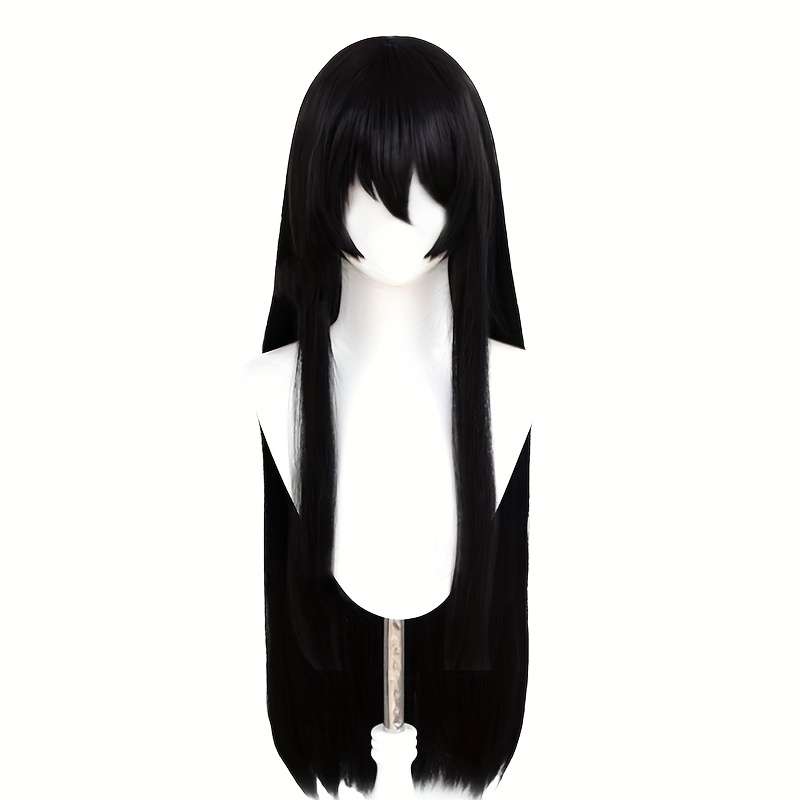 1Pc Black 66.04cm Fashion Design Wig