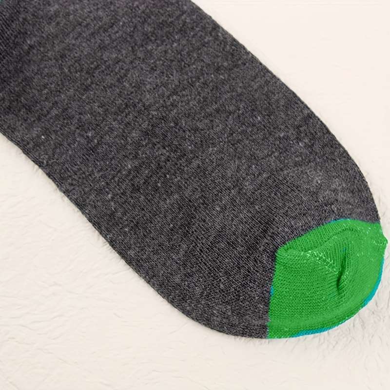 5 Pairs Mixed Color One Size High Elastic Socks