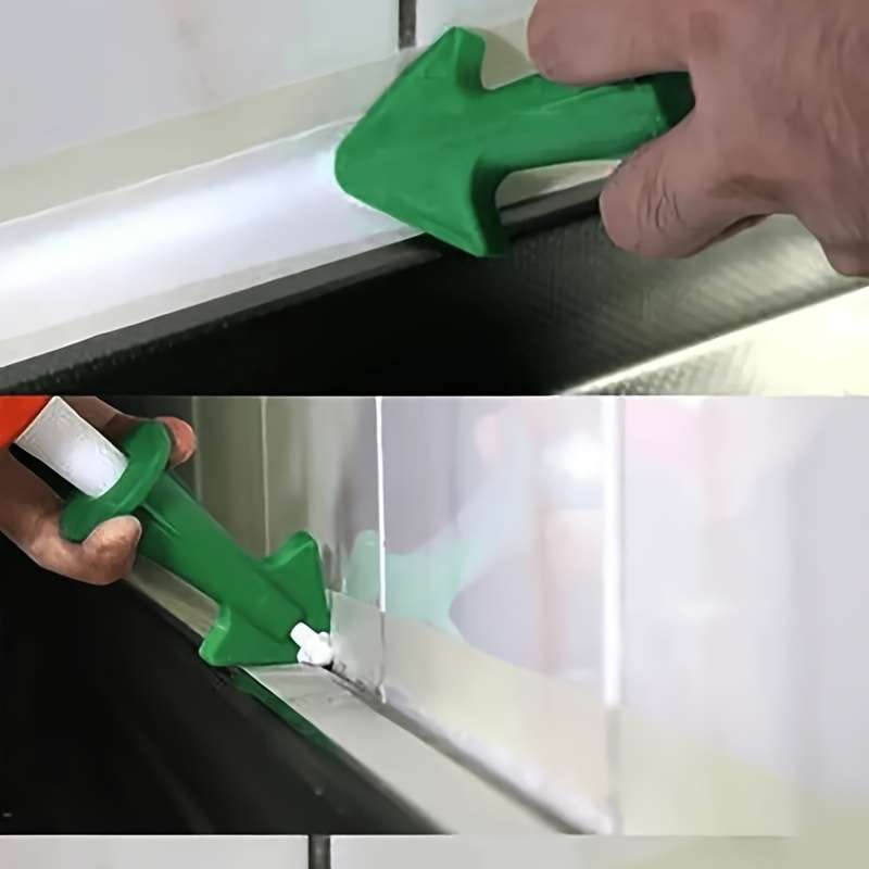 3Pcs Green Plastic Grout Sealant Applicator Nozzles
