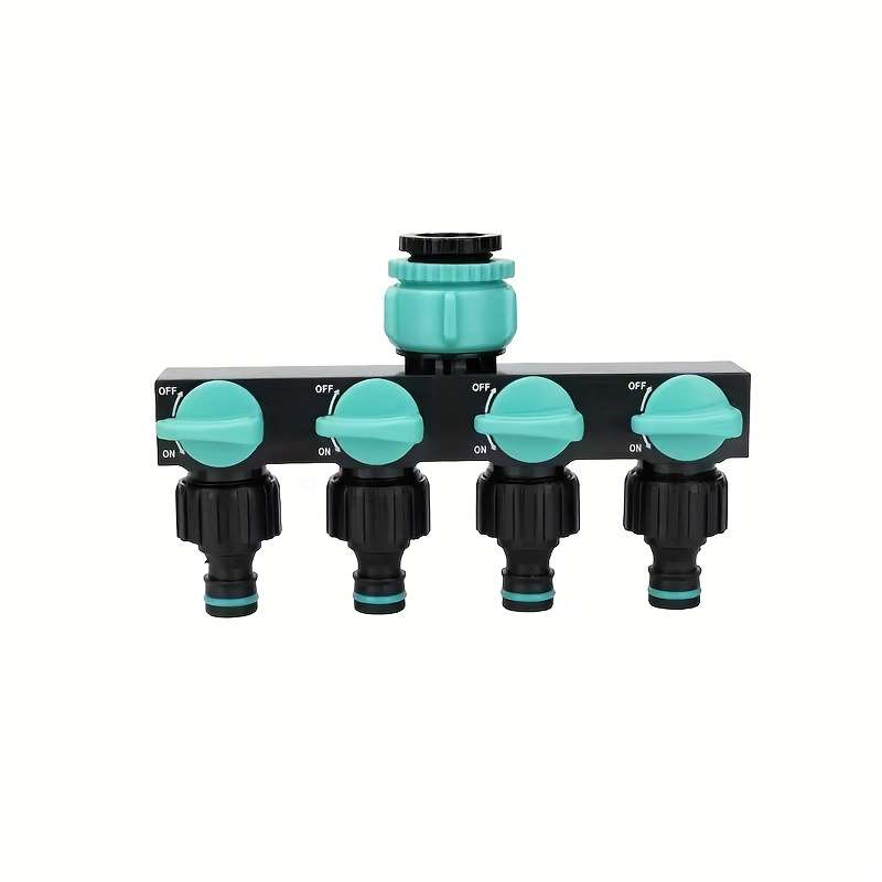 1Pc Red Outdoor Garden Diverter Adapter Hose Connector