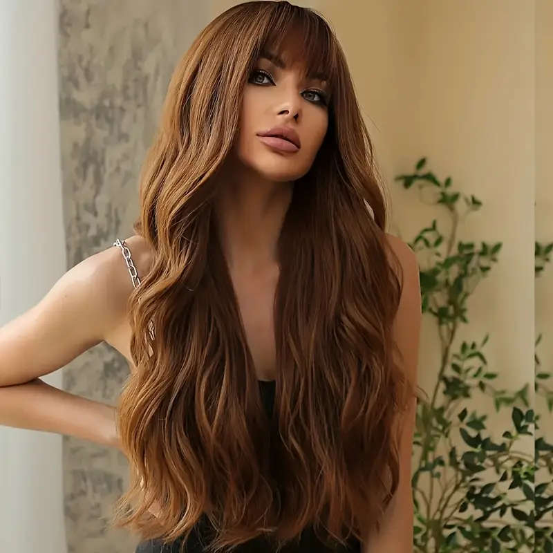 Natural Look 16" Elegant Wavy Bob Wig