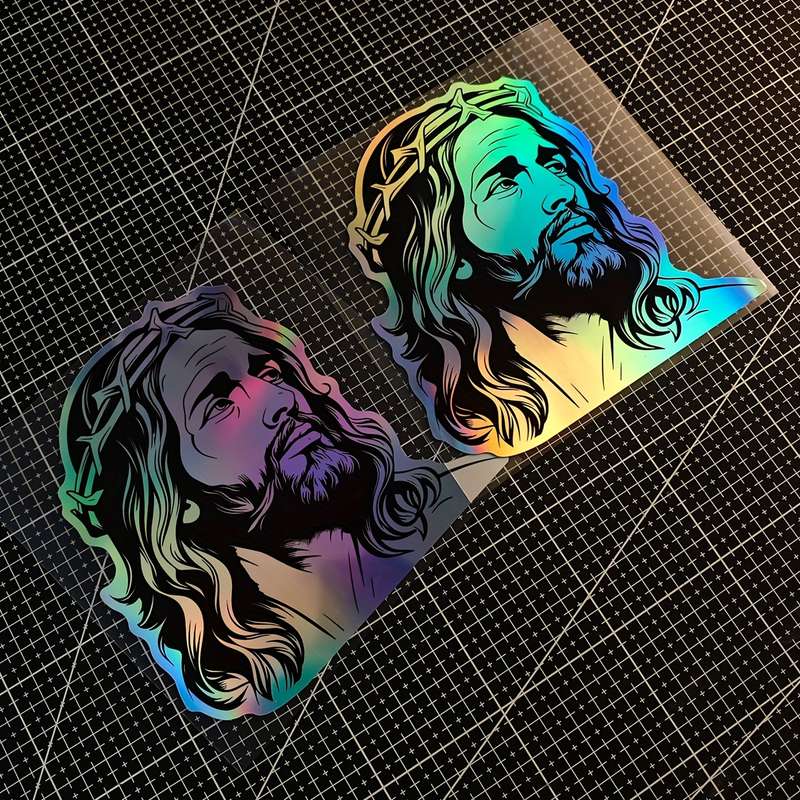 1pc Jesus Christian Themed Stickers