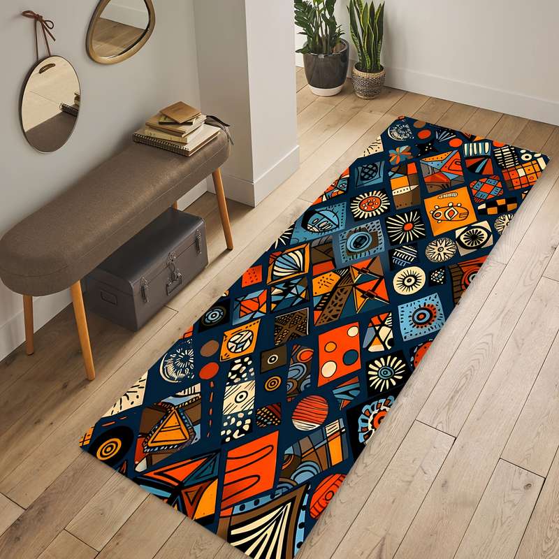 1Pc 17.7x59inch 45x150cm Floor Mat