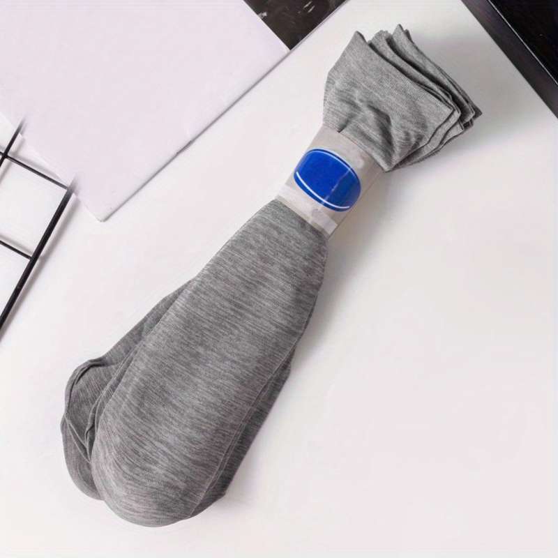 10 Pairs White One Size High Elastic Socks