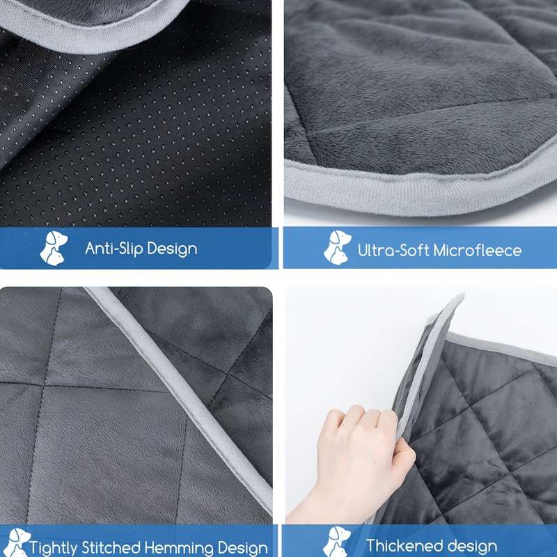 1PC Pet Mat Grey Size XL  114.3x71.12cm