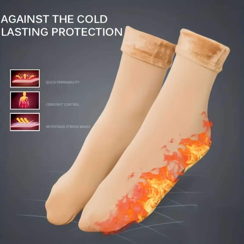 5 Pairs Mixed Color One Size High Elastic Socks