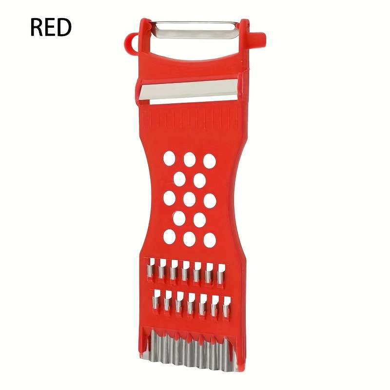 1pcs Durable Abs Plastic Multi  Function Kitchen Gadgets Carrot Grater