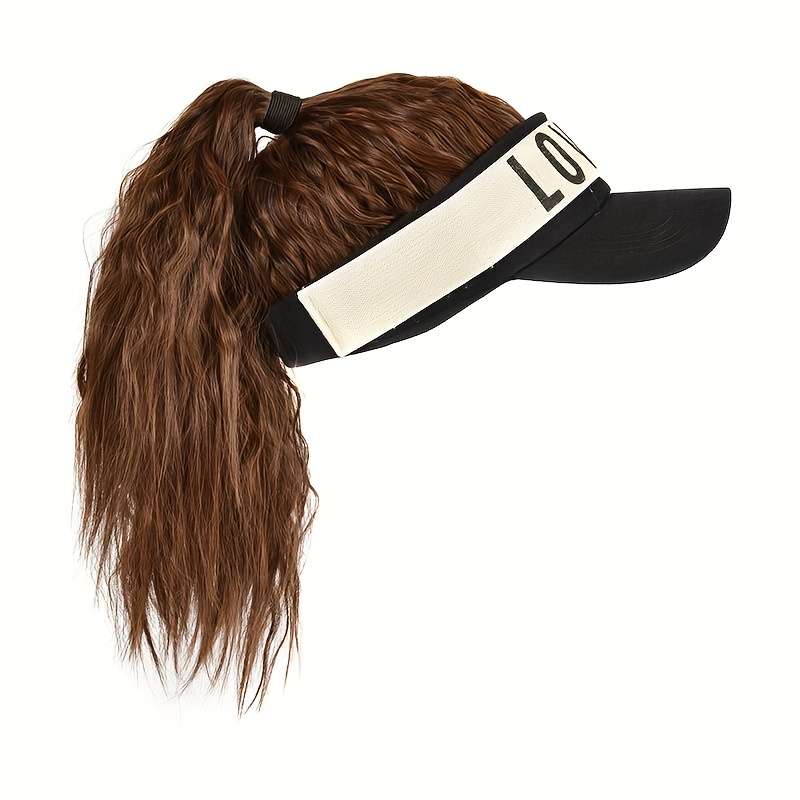1Pc Dark Brown 30.48cm Fashion Design Wig