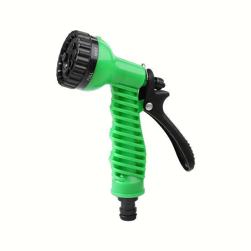 2Pcs Green Garden Hose Nozzle Adjustable Water Pressure