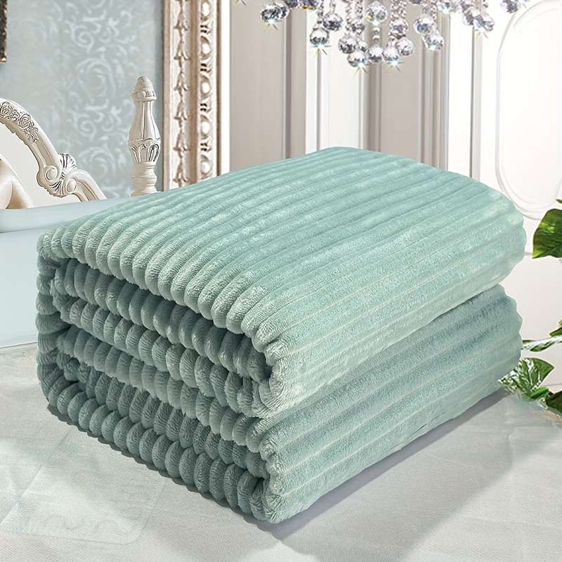 1ps Blanket Color Light Coffee size 70x100cm
