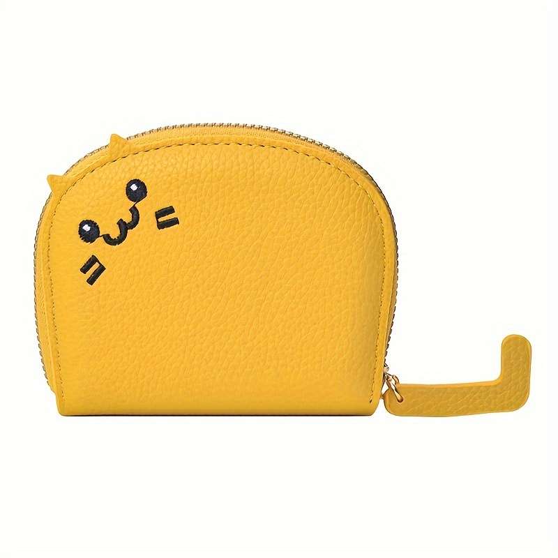 1pc Cat Card Holder for Women 2024 New Compact Internet Celebrity Cute Multi-Card Holder Advanced C