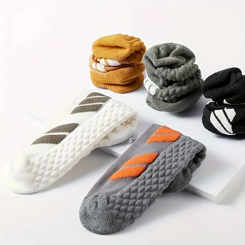 5 Pairs Mixed Color One Size High Elastic Socks