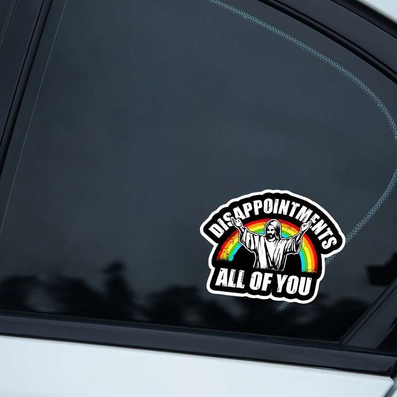1pc Jesus Christian Themed Stickers