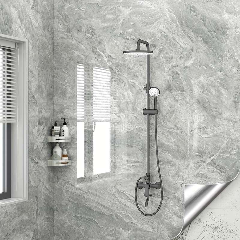 1PC Wall StickersSpran Gray10 Meterss LongX60 Cm Wide