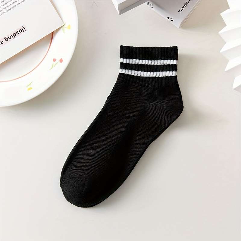 5 Pairs Mixed Color High Elastic Socks