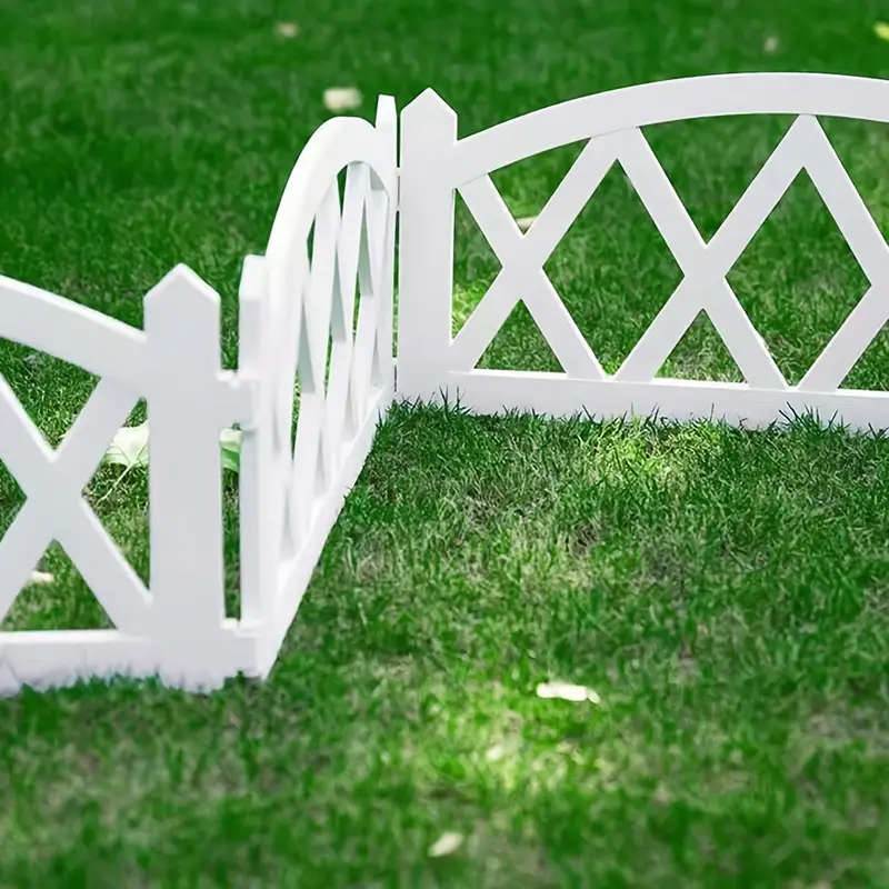 5pcs European Style Outdoor Plastic Fence