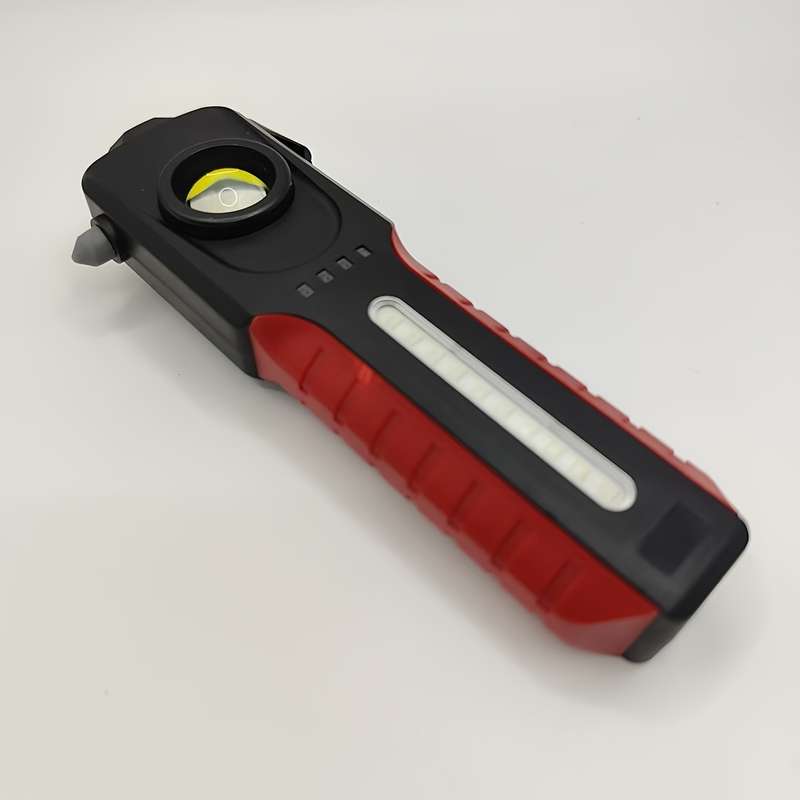 1PC BlackRed Flashlight