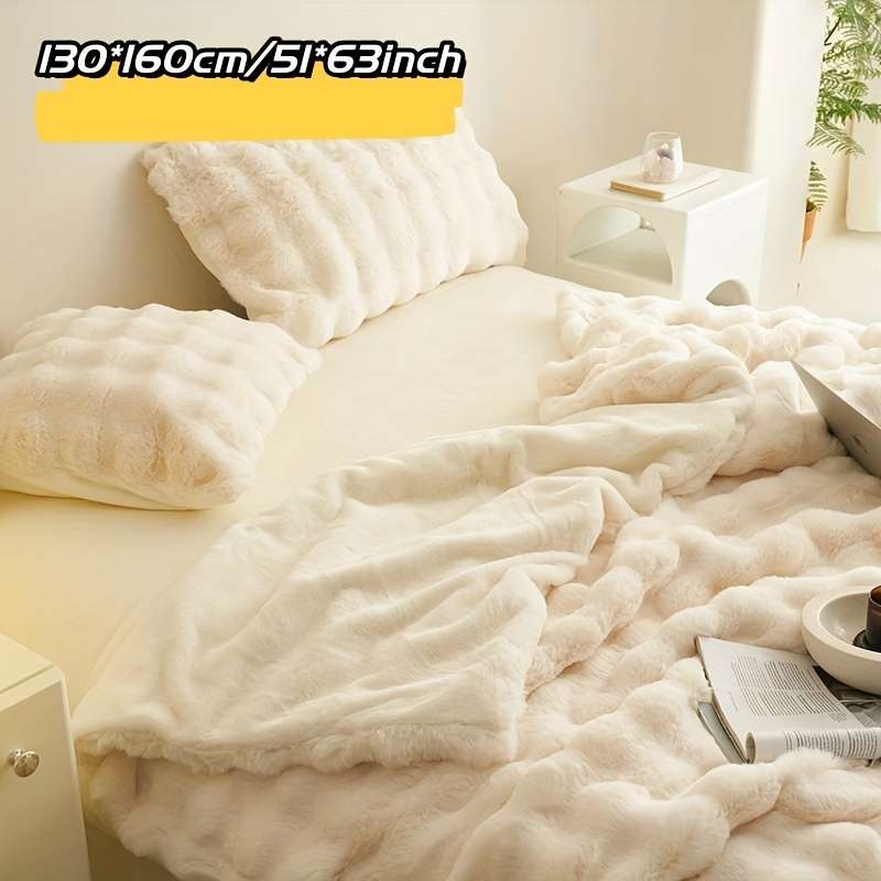 1ps Blanket Color Pink White Edge size 150x200cm