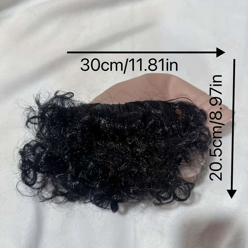 1Pc Black Fashion Design Wig