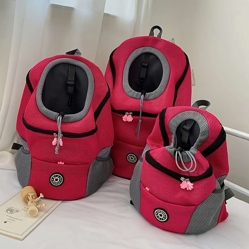1pc Orangesize 36x45x21cm Pet Bag