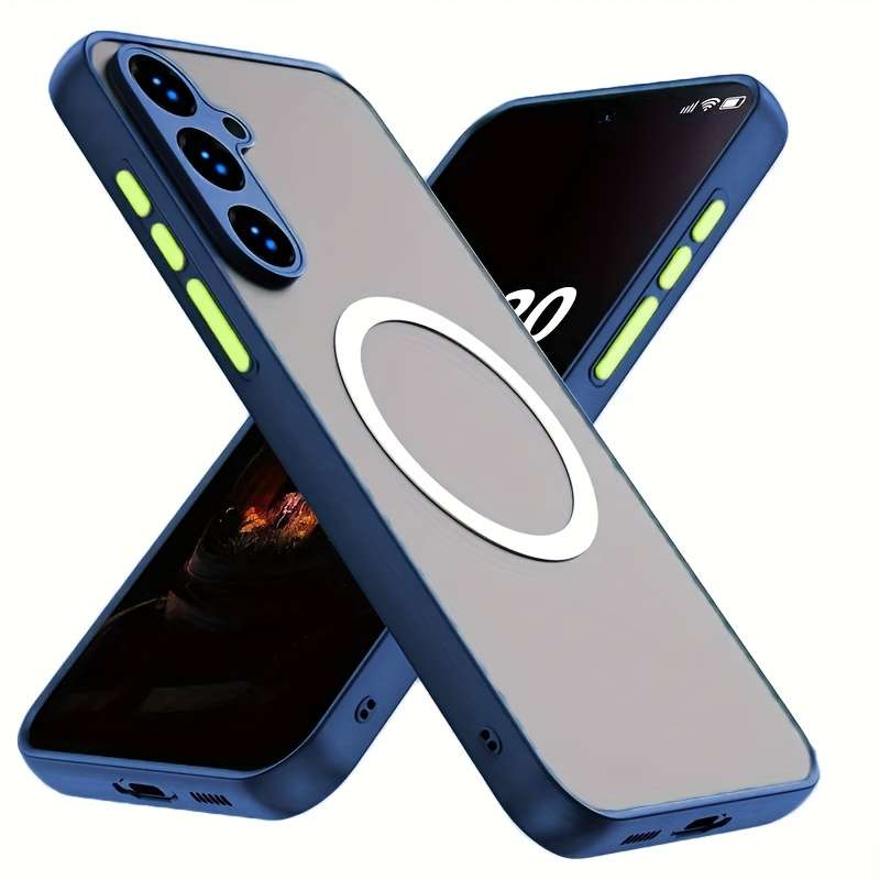 1pc Dark Green For Samsung Galaxy A36 Phone Cases