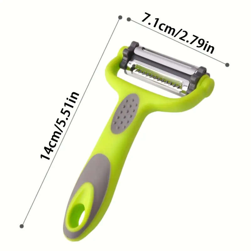 1pcs 3in1 Rotary Peeler Fruit Vegetables Cabbage Graters Salad Carrot Potato Slicer Kitchen Multifun
