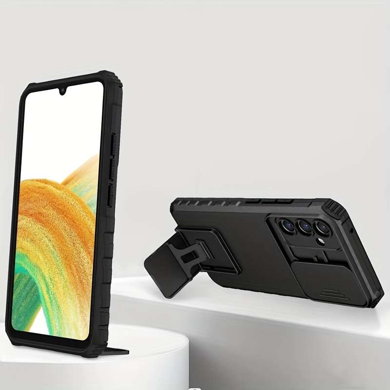 1pc Black For Samsung Galaxy A36 Phone Cases