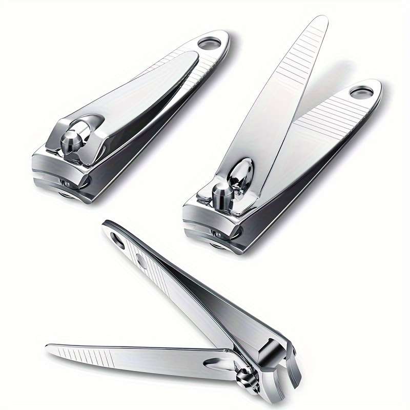 32pcs Stainless Steel Nail Clipper Set Sharp Durable Fingernail  Toenail Cutters for Salon-