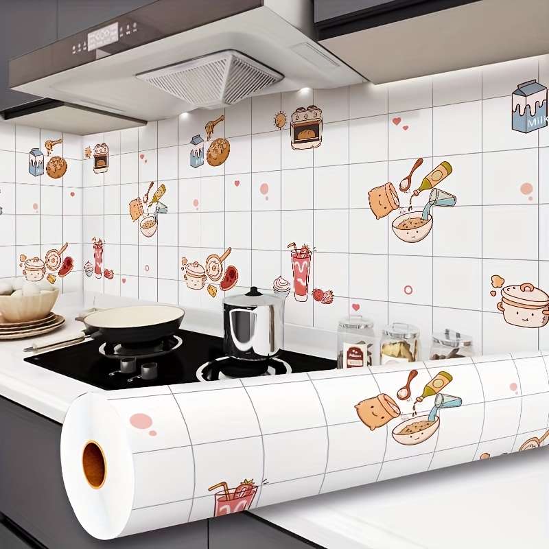 1PC Wall Stickerscartoon bread2 Meterss Long X 60 cm Wide