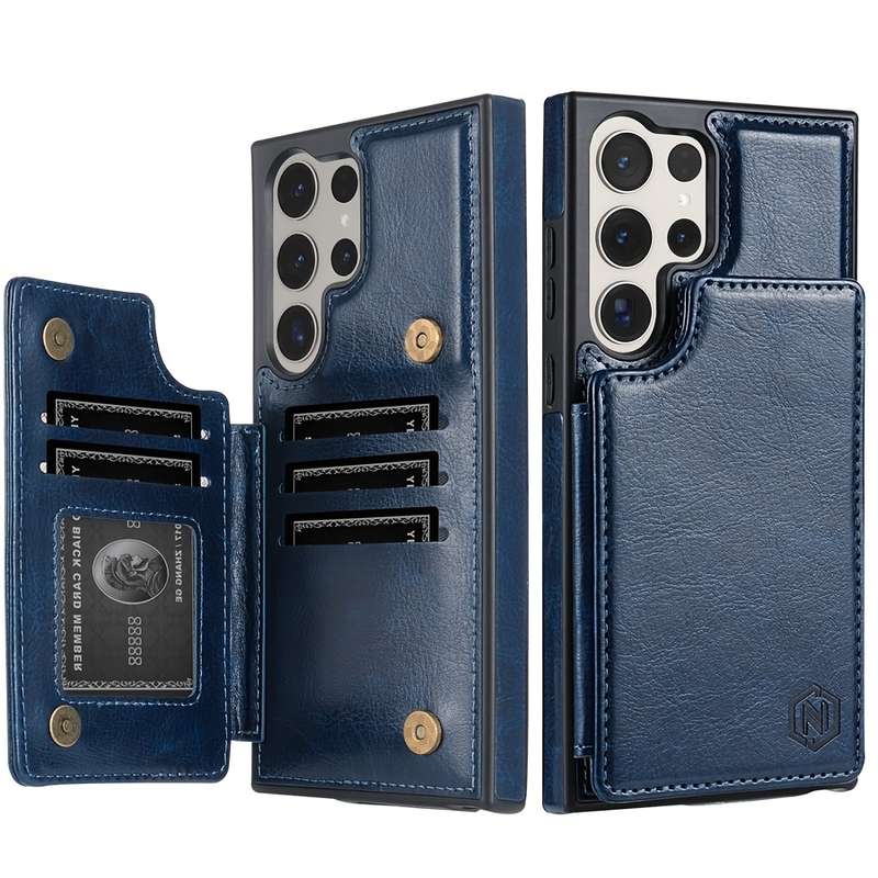 1pc Blue For Samsung Galaxy S25 Ultra Phone Cases