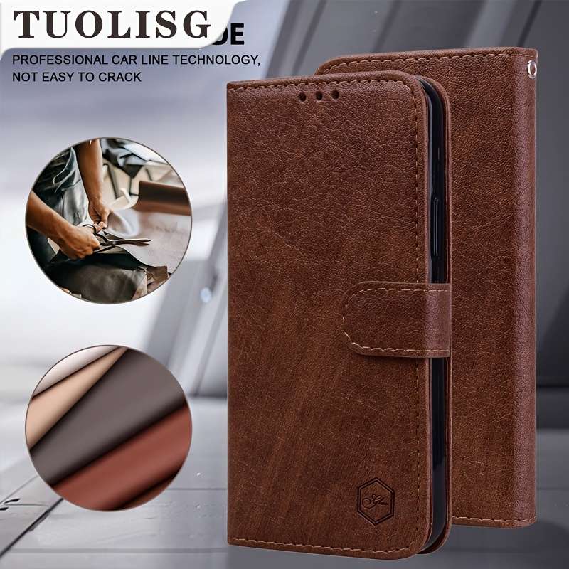 1pc Dark Brown For Samsung Galaxy A04 Phone Cases