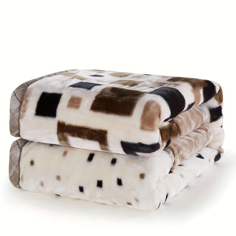 1ps Blanket Color Black And White Style size 200x230cm 78.74x90.55inch