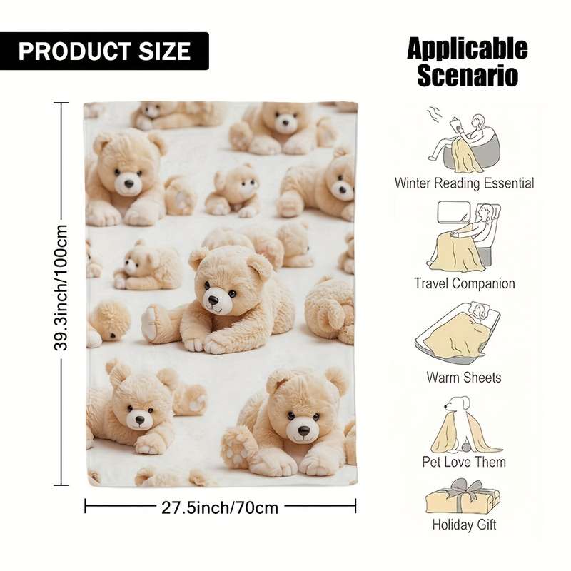 1ps Blanket Size 130X150Cm 51.18X59.06Inch