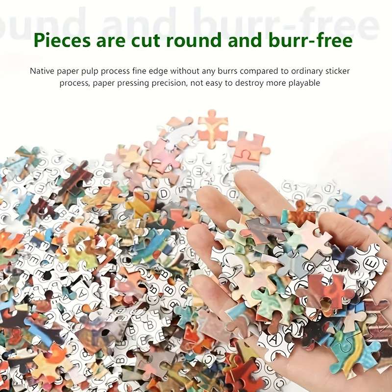 1000 Piece Mini Paper Jigsaw Puzzle
