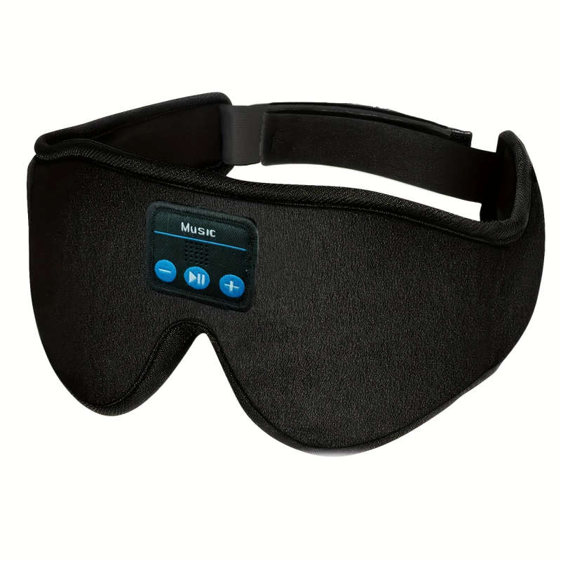 1pc Sleep Mask with Wireless Headphones Built-In