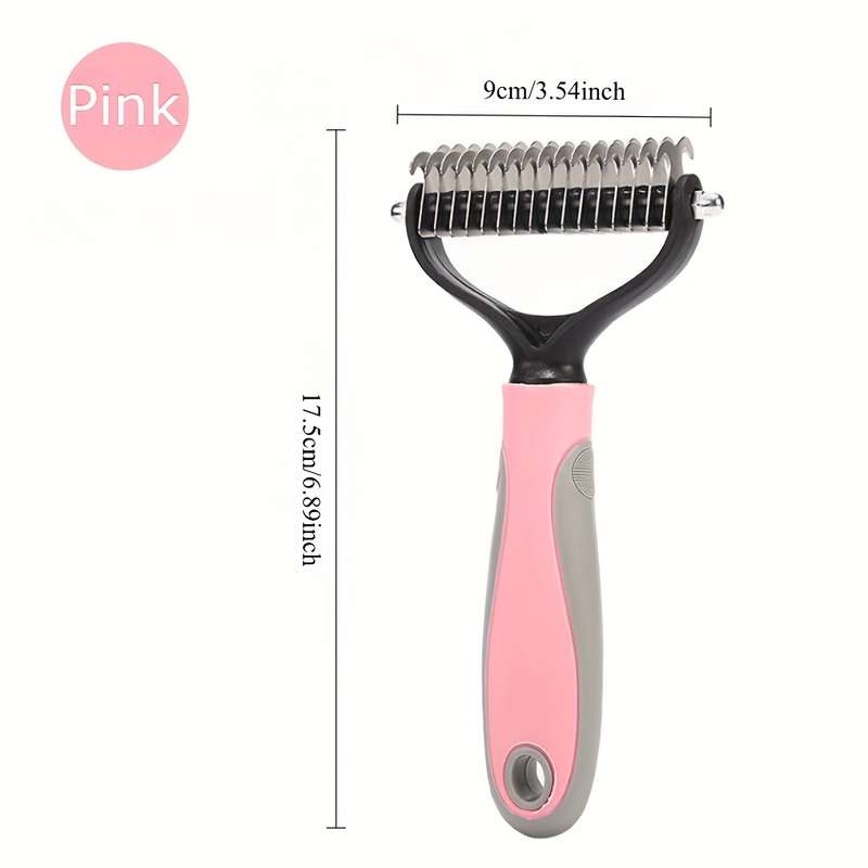 1pc Blue 17 Teeth Pet Comb