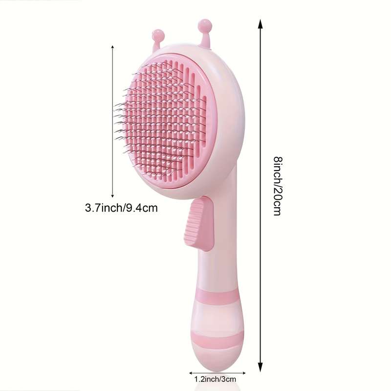1pc Pink Pet Comb